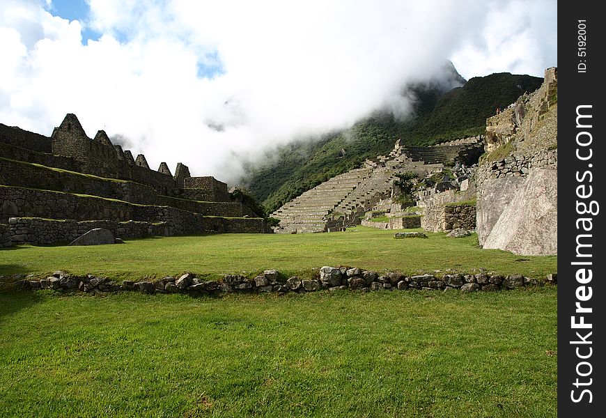 Machu Picchu the lost city of Inca in Cuzco, Peru.