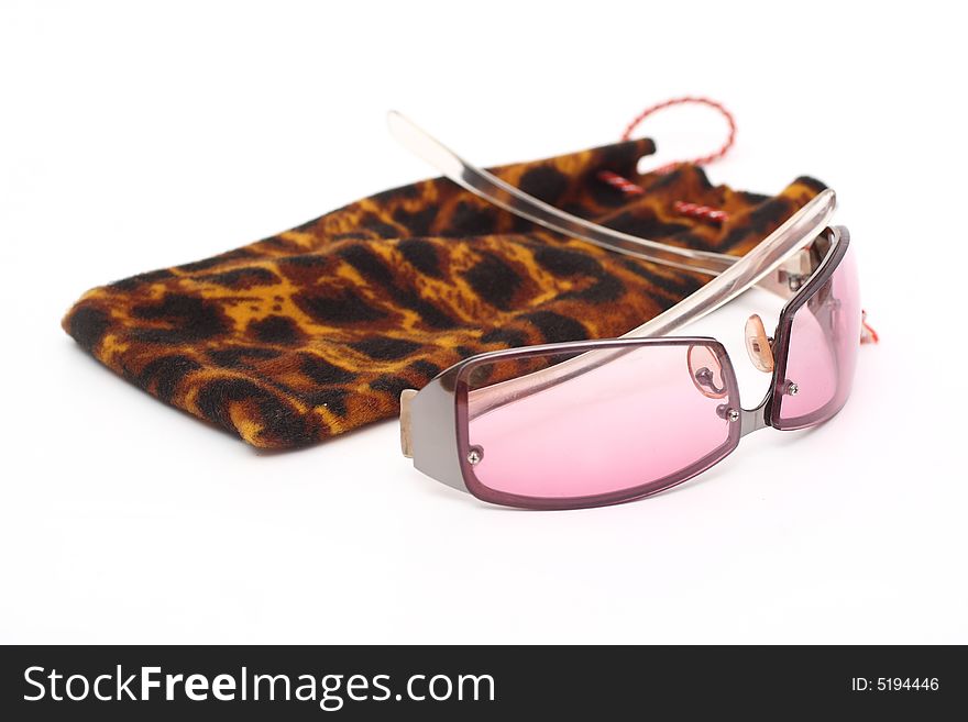 Sunglasses with a cover