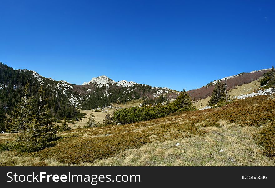 Mountain scene during spring, Velebit, Croatia 8