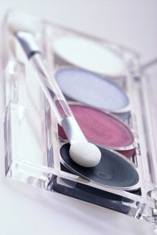Eyeshadow Kit Royalty Free Stock Photography Eyeshadow Kit Royalty Free Stock Photography