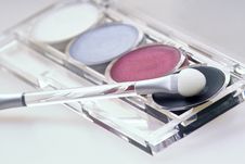 Eyeshadow Kit Royalty Free Stock Photos Eyeshadow Kit Royalty Free Stock Photos