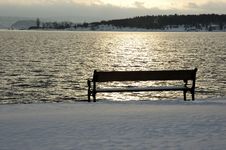Bench At Sunrise Stock Photos Bench At Sunrise Stock Photos