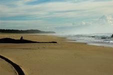Early Morning On The Beach Royalty Free Stock Image Early Morning On The Beach Royalty Free Stock Image