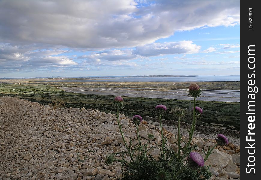 Old salt pans 3 (Pag, Croatia)