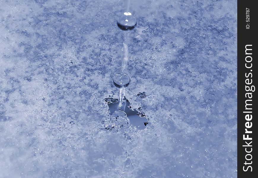 Droplets On Ice