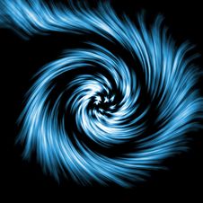 Blue Spiral Royalty Free Stock Photography Blue Spiral Royalty Free Stock Photography