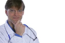 Handsome Male Doctor Stock Photography Handsome Male Doctor Stock Photography
