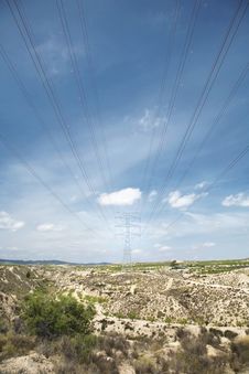 Big Electric Tower Royalty Free Stock Images Big Electric Tower Royalty Free Stock Images