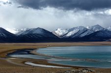 The Lake Namtso Stock Photography The Lake Namtso Stock Photography
