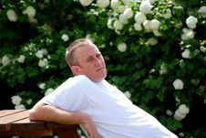 Man Relaxing Royalty Free Stock Photo Man Relaxing Royalty Free Stock Photo