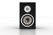 Simple Black Loudspeaker 3 Stock Photo Simple Black Loudspeaker 3 Stock Photo