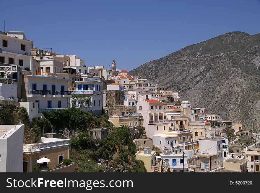 Olympos, a village at the Greek Island of Karpathos