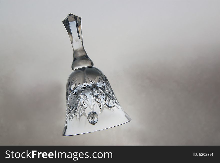 Peal chime ringing of bells grey crystal bell