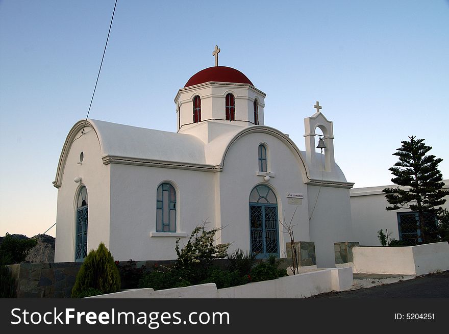 Greek White Chapel