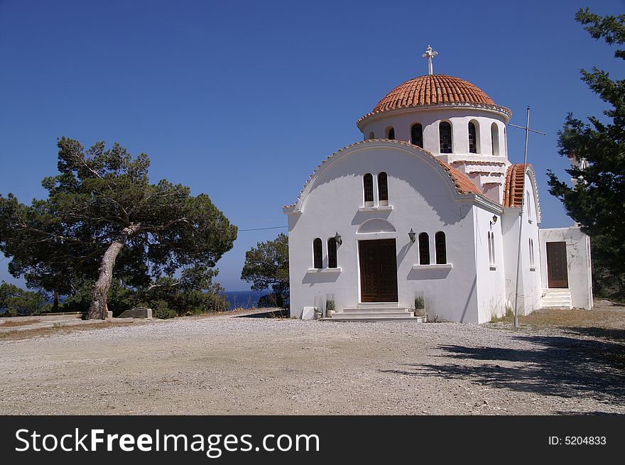 One of the many chapels on the island Karpathos, Greece. One of the many chapels on the island Karpathos, Greece.