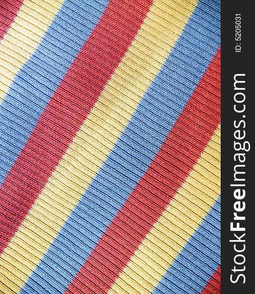 Colorful Striped Fabric