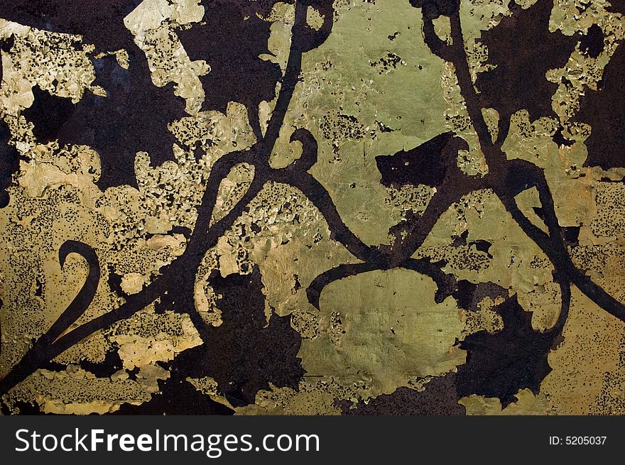 Abstract background of Gold Chinese design. Abstract background of Gold Chinese design