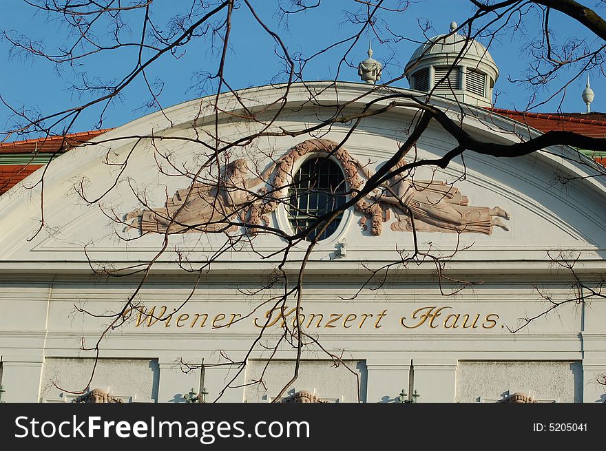 Vienna Concert  House (Wiener Konzerthaus)  famous for classical and modern music concerts, Vienna, Austria. Vienna Concert  House (Wiener Konzerthaus)  famous for classical and modern music concerts, Vienna, Austria.