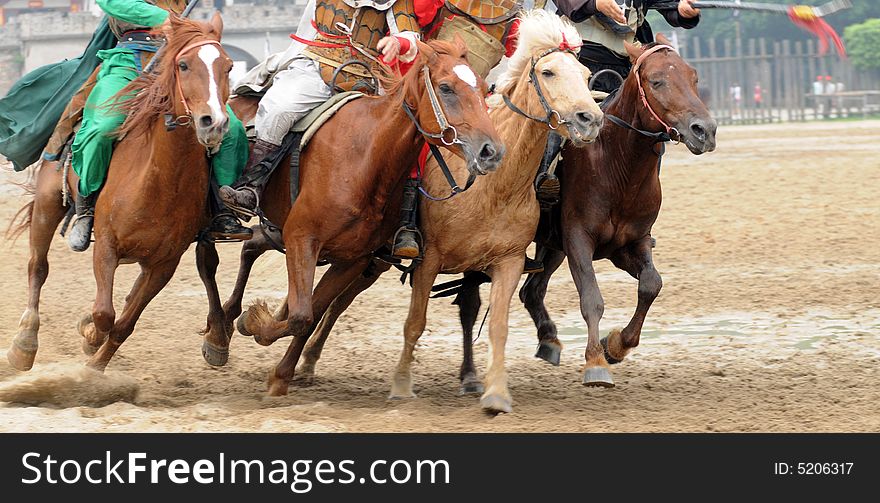 The Racing Horses