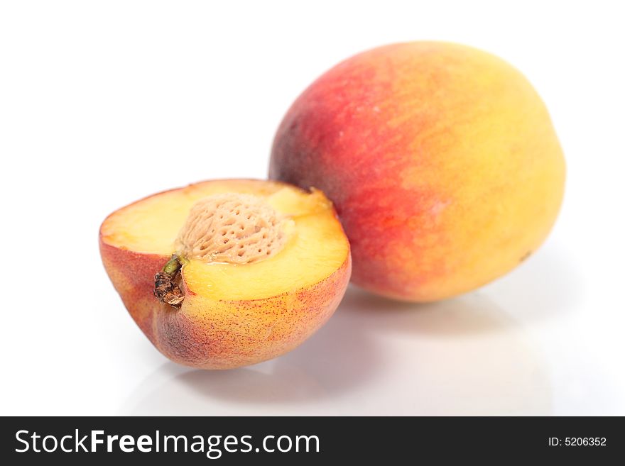 Two Fresh Peach