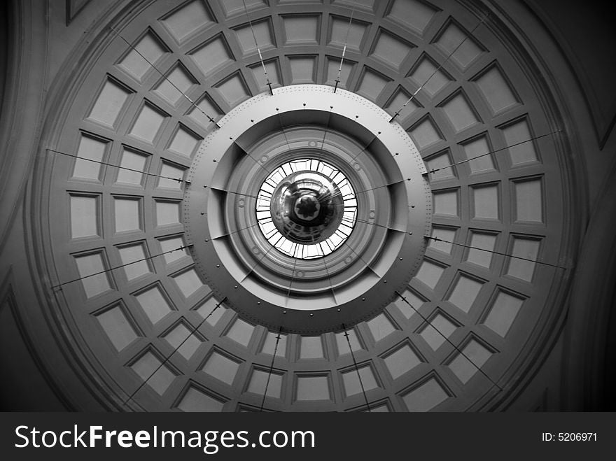 Cupola in estacio de francia, in barcelona