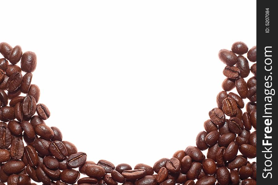 Coffee beans shape