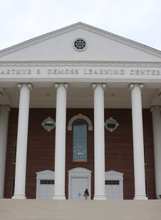 Grand Entrance To Learning Stock Image