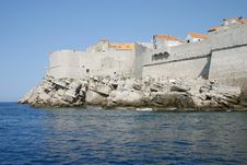 Fort In Dubrovnik Stock Image