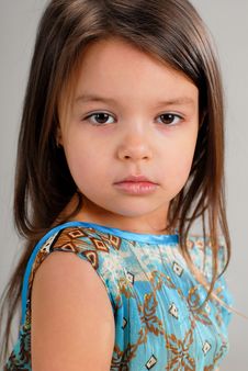 Little Girl With Brown Hair - Free Stock Images & Photos - 5425292 ...