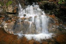 Laurel Falls In The Smoky Mountains NP Stock Images Laurel Falls In The Smoky Mountains NP Stock Images