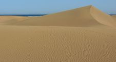Dunes Of The Desert Royalty Free Stock Image Dunes Of The Desert Royalty Free Stock Image