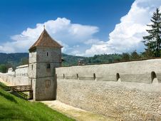 Brasov Medieval Fortifications, Romania Stock Images Brasov Medieval Fortifications, Romania Stock Images