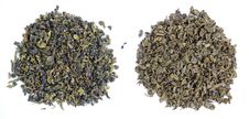 Aromatic Green Tea Leaves Royalty Free Stock Photos Aromatic Green Tea Leaves Royalty Free Stock Photos