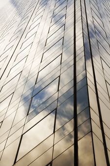 Sky On The Skyscraper Royalty Free Stock Photo Sky On The Skyscraper Royalty Free Stock Photo