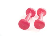 Two Dumbbells Royalty Free Stock Photo Two Dumbbells Royalty Free Stock Photo