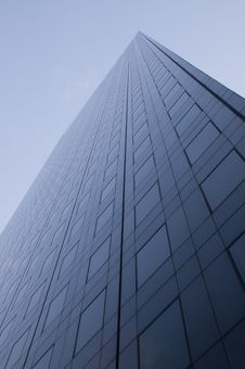 Skyscraper And The Blue Sky Royalty Free Stock Photo