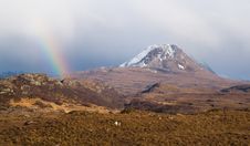 Scottish Rainbow Royalty Free Stock Image Scottish Rainbow Royalty Free Stock Image
