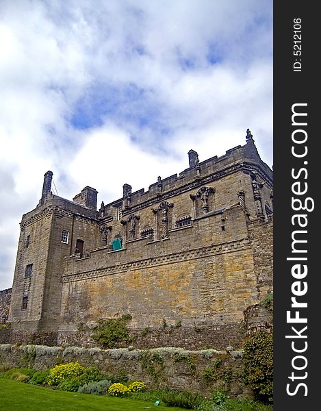 Stirling castle, stirling, stirlingshire, scotland, united kingdom. Stirling castle, stirling, stirlingshire, scotland, united kingdom.