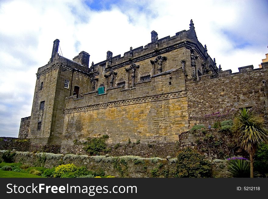 Stirling castle, stirling, stirlingshire, scotland, united kingdom. Stirling castle, stirling, stirlingshire, scotland, united kingdom.