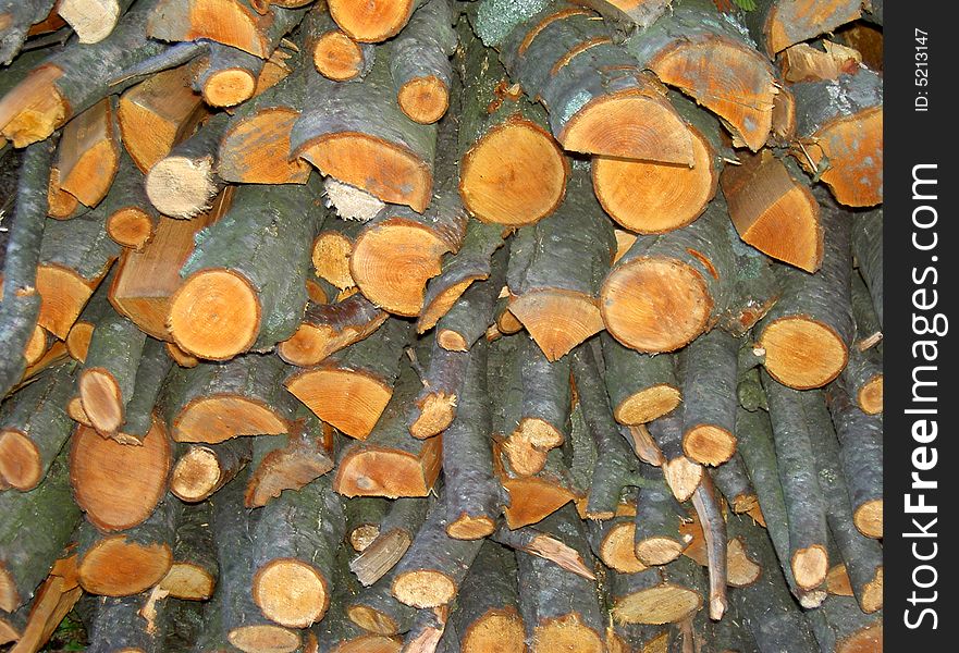 Alder fire wood