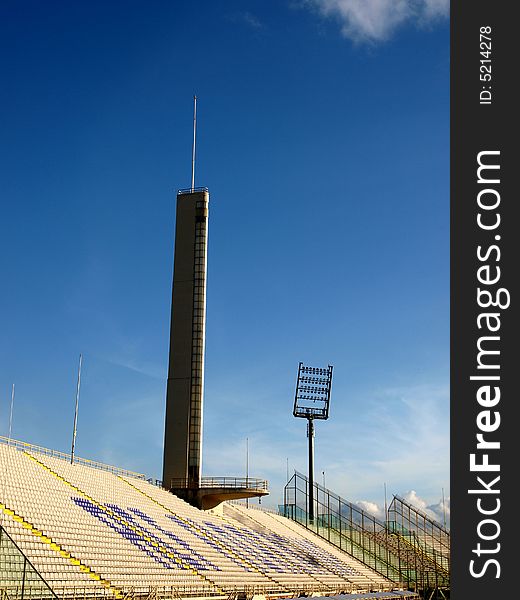 The Tower Of The Florence Stadium