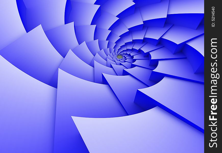 Abstract spiraling background