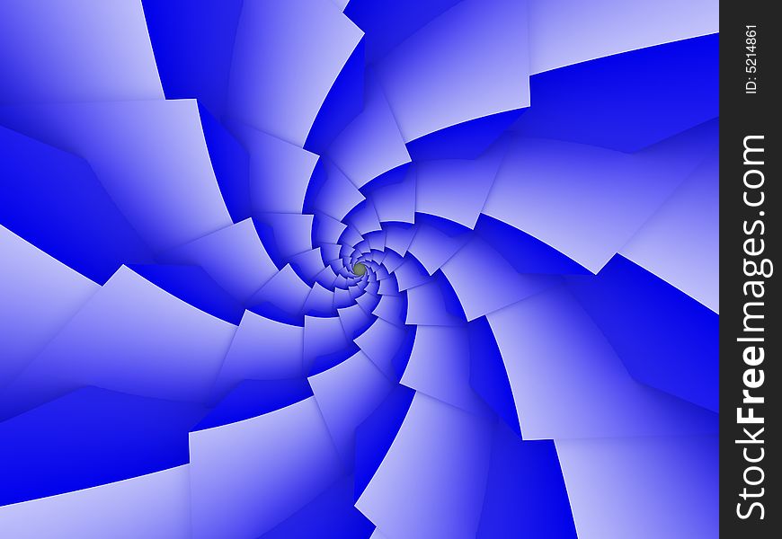 Abstract Spiraling Background