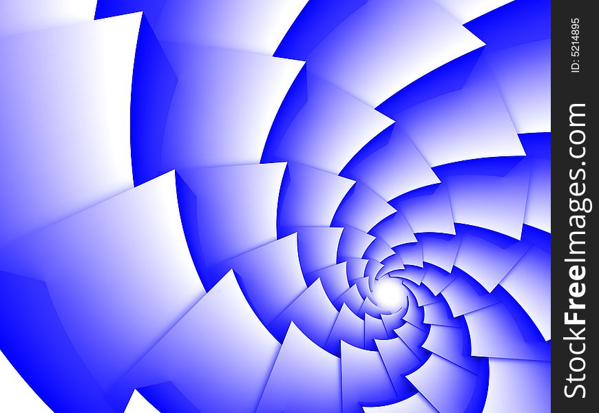 Abstract spiraling background