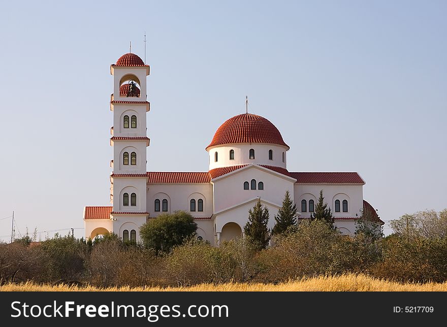 A Orthodox church on Cyprus