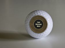 Magic Golf Ball Royalty Free Stock Images
