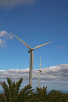 Wind Turbines Royalty Free Stock Photos Wind Turbines Royalty Free Stock Photos