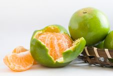 Peeled Honey Mandarin Oranges Stock Image