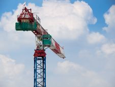 Tower Crane Operator Ascending Stock Images Tower Crane Operator Ascending Stock Images