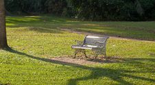Park Bench Royalty Free Stock Image